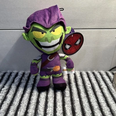 Juguete de peluche ANIMAL DE PELUCHE THE GREEN GOBLIN SPIDERMAN Marvel Comics NUEVO con etiqueta Foto 1 de 4