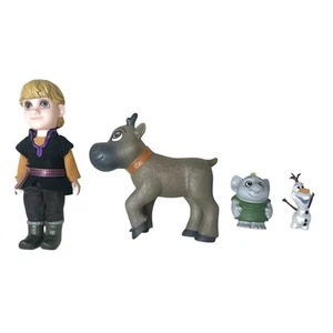 Disney Frozen Doll Figures Posable Toys 6" Kristoff Baby Sven Rock Troll Olaf - Picture 1 of 10