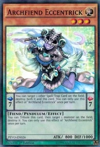 Archfiend Eccentrick - PEVO-EN026 - NM - Super Rare - 1st ed - Yugioh - Bild 1 von 1