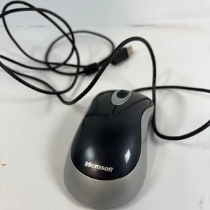 Microsoft Comfort Optical Mouse 1000 Wired USB Computer PC Laptop - Picture 1 of 4