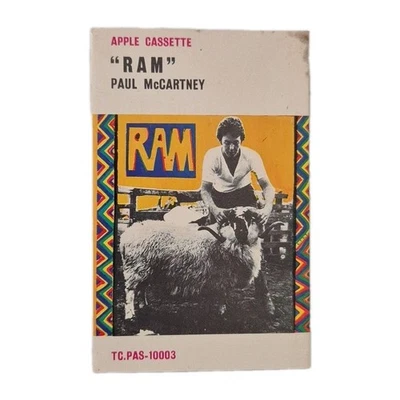 PAUL MCCARTNEY 'Ram' Cassette Tape Album Apple/EMI Records - Image 1 of 4
