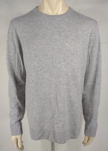 Artefact gray 100% cashmere crew neck pullover sweater mens XL X-Large - Picture 1 of 7