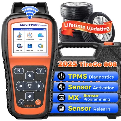 2025 OTOFIX MaxiTPMS 808 TPMS Diagnosegerät RDKS MX-Sensor Programmier Relearn - Bild 1 von 4