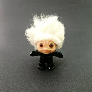 Batman Troll 2.75" 1964 De Colección Dama Cuerpo Negro Mohair Sin Máscara Ni Capa - Imagen 1 de 8