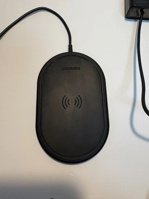 Ubiolabs AWC1018 Black Wireless Charging Pad - TESTED & WORKING - Image 1 of 3