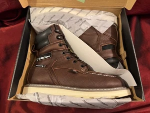 Sureway Herren Leder Stiefel Größe 9 Wasserdicht Rutschfest Ölbeständig - Bild 1 von 6
