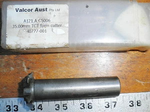 VALCOR  Carbide TCT Cutter 35.00mm A121 A C5006 460777-001 6T 20mm OD shank - Bild 1 von 1
