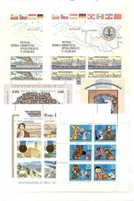 [OP7620] Worldwide lot of stamps on 12 pages