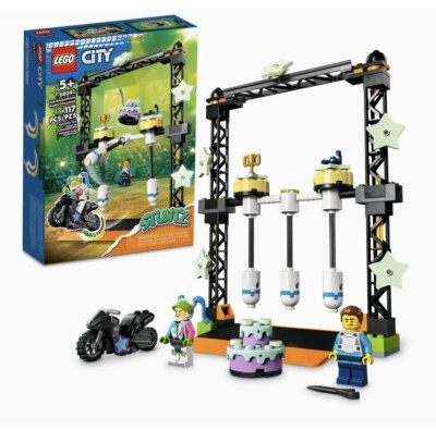 LEGO City 60341 Stuntz The Knockdown Stunt Challenge Set - 117 Pieces NEW - Image 1 of 3