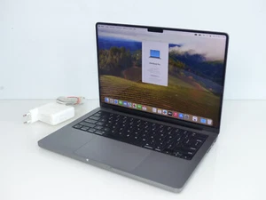 Apple MacBook Pro M1 Pro 14 pouces 2021 16 Go 8C CPU 14C GPU A2442 QWERTY TVA #X4 - Photo 1/19