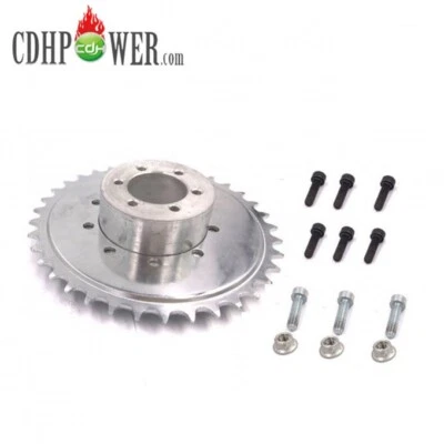 CDHPOWER 36T Sprocket and Adapter for Mag Wheel Gas Motorized Bicycle - Imagem 1 de 4