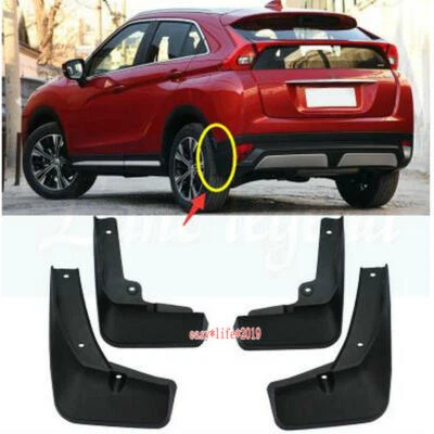 Mud Flap Flaps Splash Guards Mudguards For Mitsubishi Eclipse Cross 2018 2019 — 第 1/2 张图片