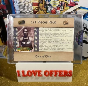 1/1 JESSE OWENS $1 STAMP 4 TIME GOLD MEDALIST RARE 1936 VINTAGE NEWSPAPER RELIC - Picture 1 of 6