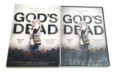 God's Not Dead DVD with Slip Cover Kevin Sorbo, Shane Harper  NEW - Image 1 of 2