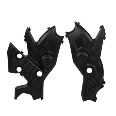 PROTEZIONE PARA TELAIO YAMAHA TENERE 700 2019 - 2025 NERO T700 COPPIA PLASTICA - Immagine 1 di 3