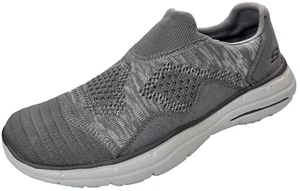 Skechers USA Men's Glides Elten Slip-on Loafer,Gray, Size 7 M US - Picture 1 of 5