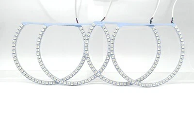 RGB Halo Ring for Dodge Challenger 08-14 headlight bluetooth Flash DRL angel eye - Image 1 of 4