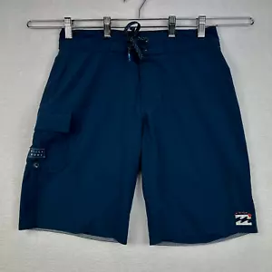 Billabong Boardshorts Mens 28 Navy Blue Recycler All Day Pro Swim Ocean Surf - Picture 1 of 10