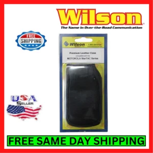Wilson Electronics Premium Ledertasche für Motorola StarTAC Serie Handy Handy - Bild 1 von 4