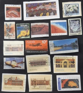 (AUS-106) AUSTRALIA 2000 17 sellos prepagos aerograma - Imagen 1 de 1