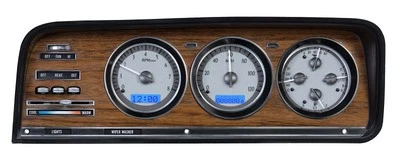 Dakota Digital 1973-83 Jeep Wagoneer J-Truck Analog Gauge System VHX-73J-WAG-S-B - Image 1 of 4