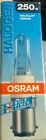OSRAM Halolux Ceram Halogenlampe B15d 250W klar 64479 KL SELTEN NEU & OVP 4350lm