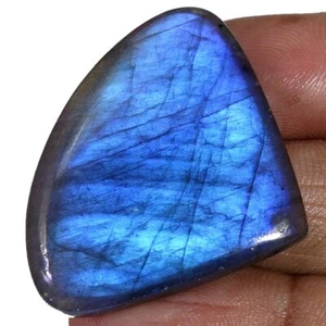 1 Stck. Natürlicher auffälliger Labradorit Regenbogen Feuer 50,00 kt Cabochon Lose Edelsteine - Bild 1 von 4
