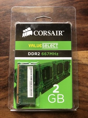 2GB DDR2 RAM CORSAIR 667MHz (1x2GB Stick) - Image 1 of 4