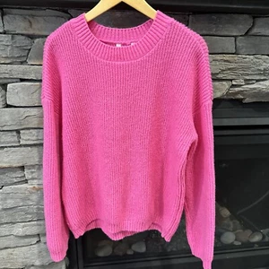 Lindo Suéter Barbie Rosa Talla XL 15 - 17 Mangas Largas Cuello Redondo Tejido - Imagen 1 de 7