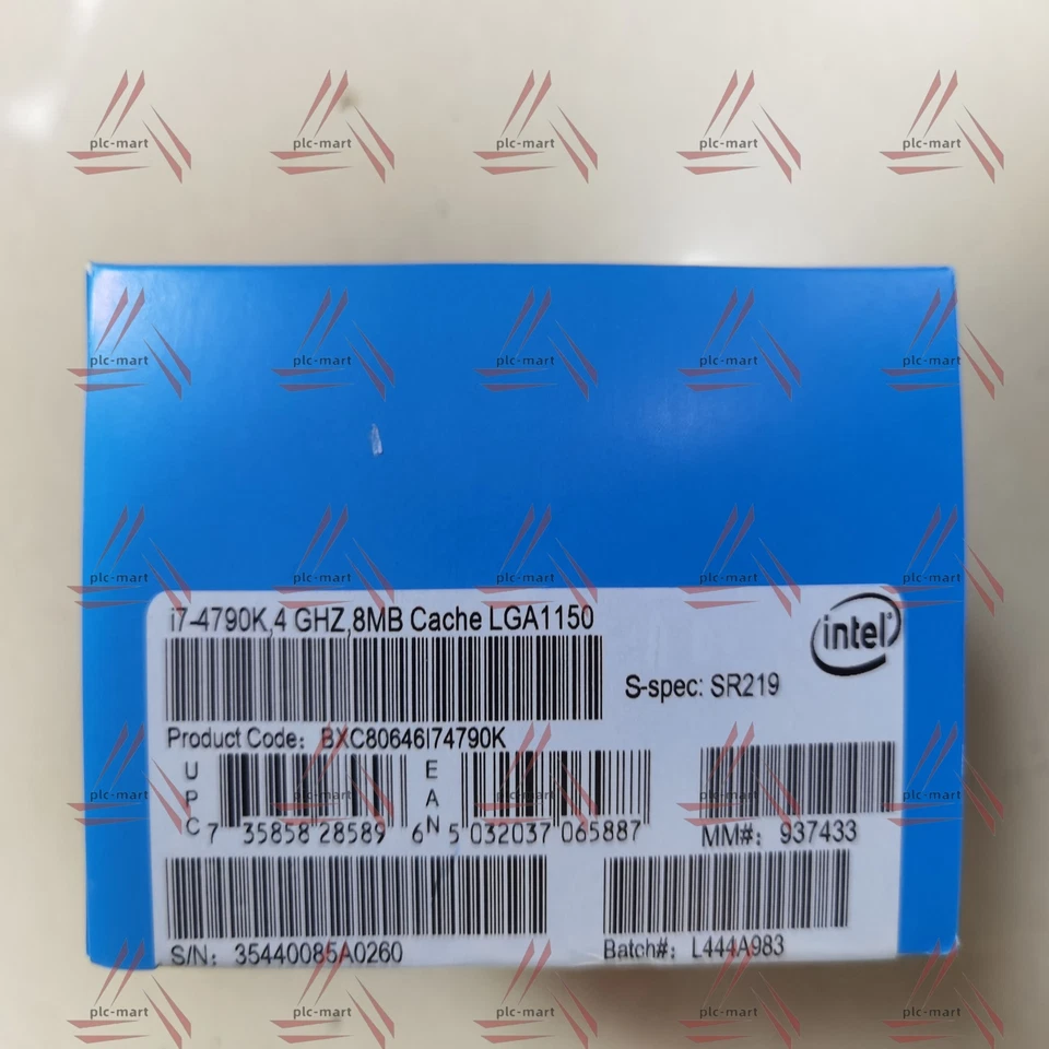 1pcs New Intel Core i7-4790K 4.00 GHz Quad-Core LGA1150 SR219 CPU Processor - Image 1 of 1