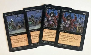 Cemetery Gate (4) Homelands NM MTG Magic the Gathering - Picture 1 of 2
