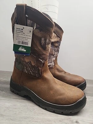 Mens Size 9 Itasca Real Tree Print New Pull On Boots - Image 1 of 4