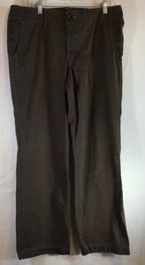 Pantalones chinos Eddie Bauer Vashon Fit para mujer talla 12 marrón elásticos informales ropa de trabajo - Imagen 1 de 11