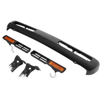 Передняя лицевая панель бампера для пикапа Nissan 1996-1997 годов выпуска с указателем поворота и ободком - Изображение 1 из 4