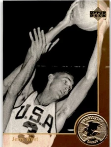 1994 Upper Deck USA #87 Jerry West USA Gold Medallion - Bild 1 von 2