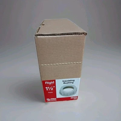 25 Pk- SIGMA PROCONNEX, Rigid/IMC Conduit Bushing, 1-1/2" Plastic, Insulated - Image 1 of 4