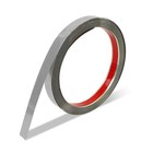 Metallband Selbstklebend, Edelstahl Silber Zierleisten Selbstklebend, Edelsta...