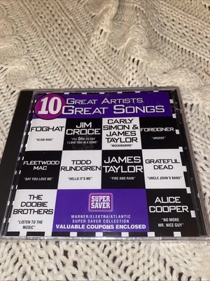 10 Great Artists, 10 Great Songs - Audio CD - Brand New Factory Sealed - Image 1 of 2