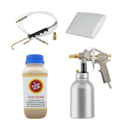 FLUID FILM NAS Korrosionsschutz Hohlraumversiegelung & Vaupel Druckbecherpistole - Bild 1 von 3