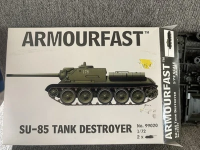 Armourfast 99020 1:72 WWII русский SU 85 штурмовой пистолет (2 модели) - Изображение 1 из 2
