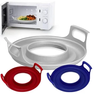 Home Cooking Supplies Microwave Plate Tray Easy to Clean Steam Holder - Picture 1 of 10