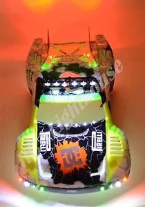 Set luci LED RC per barra blocco Traxxas Slash Ken #18 - Foto 1 di 12