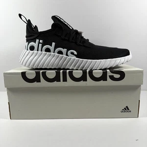 Adidas Kaptir 3.0 Shoes Mens 9.5 Black White Running Outdoor IF7318 - Picture 1 of 7