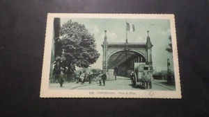 Postcard Strasbourg, Rhine Bridge, Carriage, VF - Picture 1 of 2