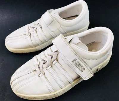 K SWISS Niños Jóvenes Niñas Niños Tenis Atlético Zapatos para Correr Tenis Talla 1 Blanco  Foto 1 de 4