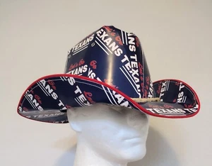 Custom Cowboy Hat Let's Go Texans - Picture 1 of 3