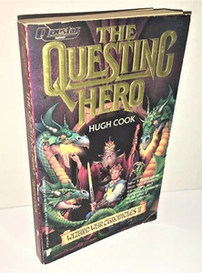 THE QUESTING HERO by Hugh Cook Paperback Questar Fantasy Novel Wizard War - Imagen 1 de 5