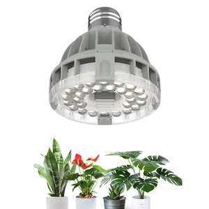 150W=10W LED Grow Light Bulb Indoor Grow Sunlight Full Spectrum Lamp Veg Bloom - Picture 1 of 7
