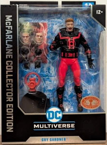 NEW! McFarlane DC Multiverse GUY GARDNER (Red Lantern) Platinum Edition - Picture 1 of 2