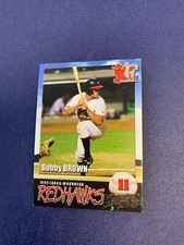 1999 Fargo-Moorhead Redhawks #11 Bobby Brown - RARE Minor League Card
